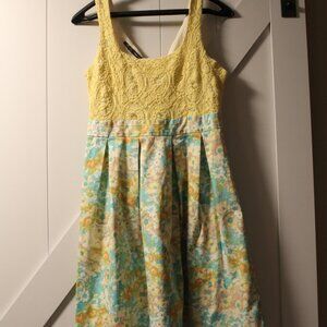 MAURICES EMPIRE WAIST FIT N FLARE DRESS ABSOLUTELY ADORABLE SIZE 7/8